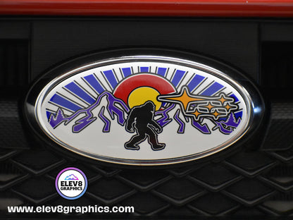 Emblem Overlay Set for Subaru: Colorado Sasquatch - Fits Multiple Models