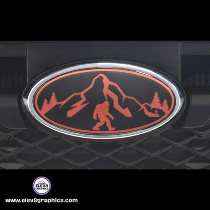 Emblem Overlay Set for Subaru: Mountain Sasquatch - Fits Multiple Models- Multiple Colors