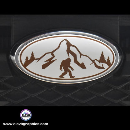 Emblem Overlay Set for Subaru: Mountain Sasquatch - Fits Multiple Models- Multiple Colors